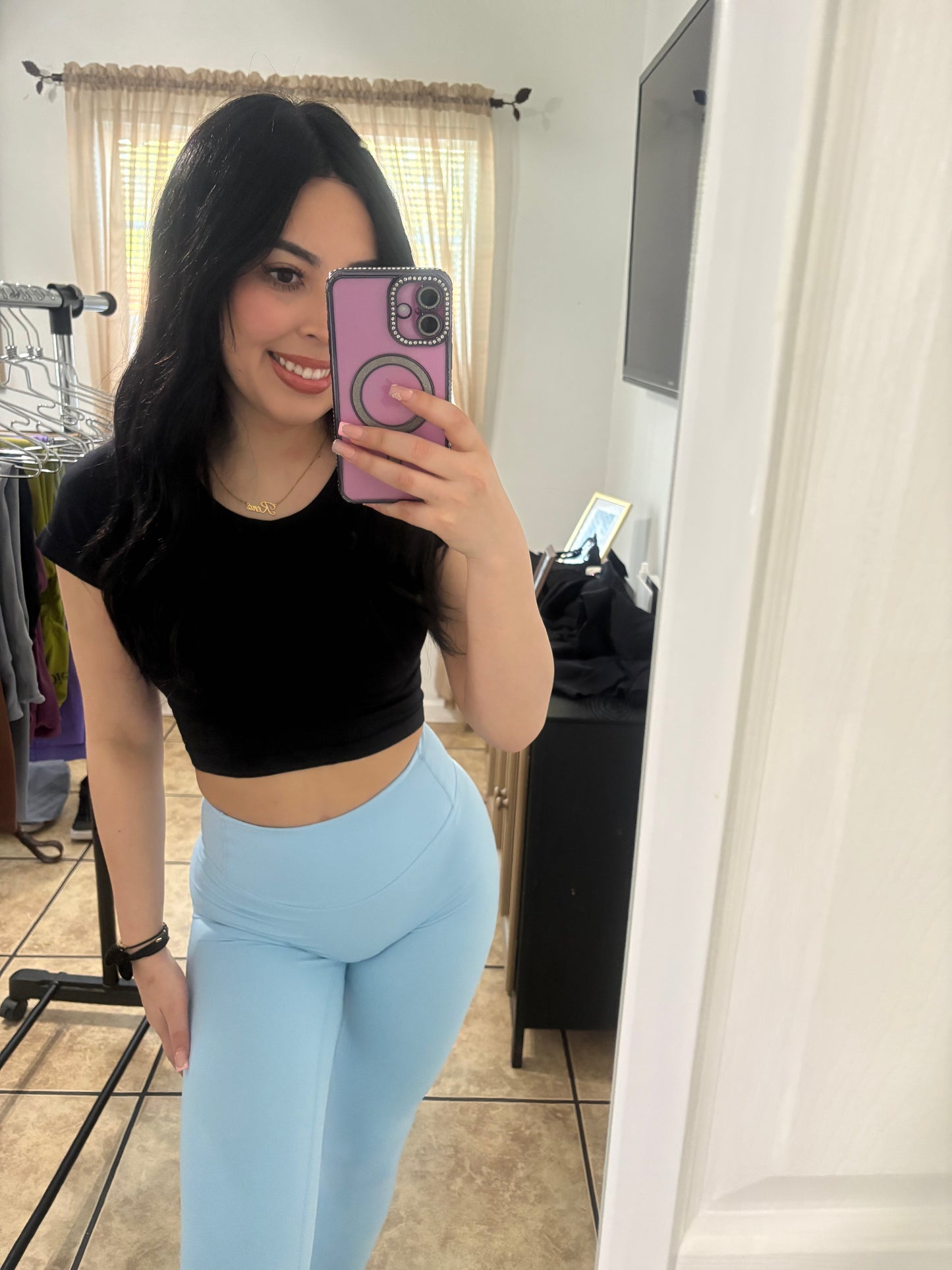 Bubbly Blue Leggings